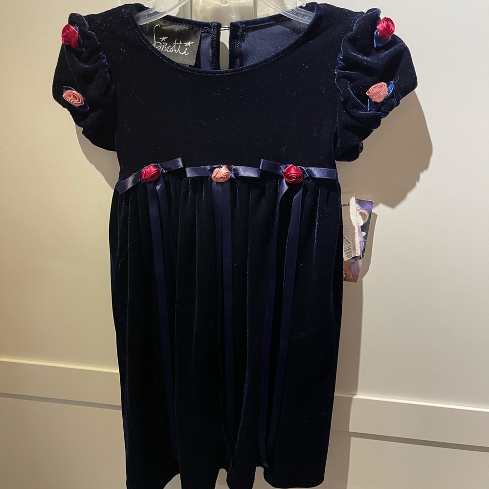 Girls Nave blue Dress 2T